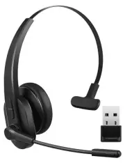 Upgraded Bluetooth Headset, Wireless Headset with Noise Canceling Microphone ...