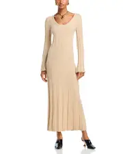 Simkhai Kogan Ribbed Cashmere Dress
