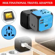 Universal International Travel Plug USB Power Adapter