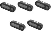 GLEAVI 5pcs Small Digital Clock for Car Temperature Monitor Dashboard Backlit Easy to Carry