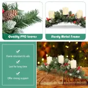 1.8M Snow-Flocked Artificial Christmas Tree with 600 Tips and Metal Stand