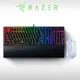 Razer BLACKWIDOW V3 黑寡婦蜘蛛 V3 幻彩版機械電競鍵盤 + DeathAdder Essential 蝰蛇標準版 電競滑鼠(白)