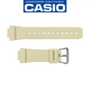 Genuine CASIO G-SHOCK Watch Band Strap DW-6900EW Original Beige Rubber