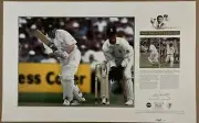 Steve Waugh Twin Tons personally signed official lithograph