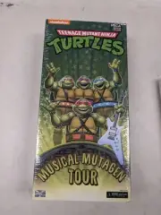 Teenage Mutant Ninja Turtles SDCC 2020 Exclusive NECA Musical Mutagen Tour 4figs