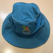 BNWOT 2006 Melbourne Commonwealth Games Size small Blue Bucket Hat