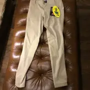 Devon Aire Breeches Size SMALL Tan Hipster X-wear Tight Microsuede Patches