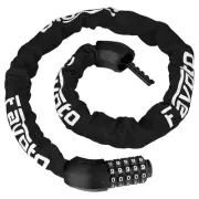 Bike Chain Lock, 5 Digit Combination Anti-Theft Bicycle Lock, Security Resett...