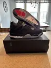 Air Jordan 4 Retro "BLACK CANVAS" 2022 - Size 11 - DH7138 006 (4233-6)