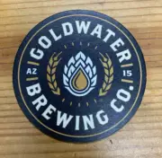 Beer Coaster -- Goldwater Brewing Company, Scottsdale, Arizona AZ