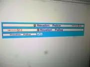 Houston Texas Police Car Decals Old School Custom 1:24