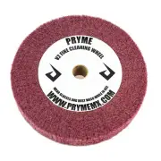 6" Fine Cleaning Wheel 400 Grit | Scotch Brite Buffing Polishing Buff Pad Buffer