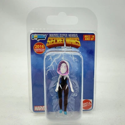 SDCC 2016 Gentle Giant Exclusive Spider Gwen Secret Wars Micro Bobble Marvel