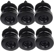 Hoement Guitar Strap Retainer System 6pcs Bass Strap Locks Guitar Repair Kit for Acoustic/electric