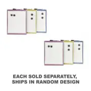 Quartet Basic Whiteboard Assorted Attractive Colorful Magnetic Dry Erase Board