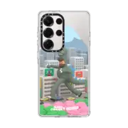Galaxy S25 Ultra Clear Magnetic Case SlimJim Monster