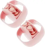 GARVALON Earplugs 2 Sets of 4 Pcs Comfortable and Lightweight Study Flying and Anywhere You Need Silence
