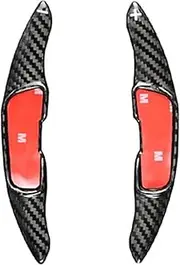 Real Carbon Fiber Paddle Paddle Shift Steering Wheel Shifter Extension, for Mazda, 6 3 2014-2017 & CX3 2016-2017 & CX5 2013-2016 Steering Wheel Paddle Shifter