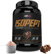 EHP Labs ISOPEPT Hydrolyzed Whey Protein Powder - 100% Whey Protein Isolate &...