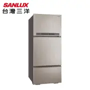 【SANLUX 台灣三洋】475公升三門直流變頻鏡面冰箱SR-C475CV1A