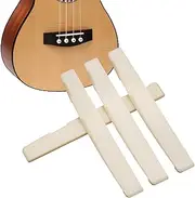 Acoustic Guitar Bridge Saddle | 6 String Acoustic Guitar Bone Bridge Saddle - Guitar Bridge Saddle for Acoustic Classical Guitar Mandolin Banjo Ukulele Wynott