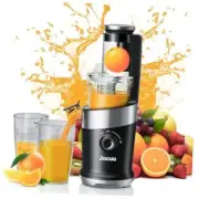 Cold Press Juicer Machine with Large Feeding Chute, Slow Masticating Juicer