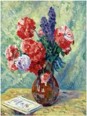 Vase Flowers M. Luce Tile Mural Kitchen Bathroom Wall Backsplash Marble Ceramic