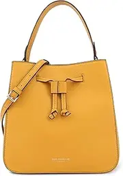 [PAUL COSTELLOE] Genuine Leather Multiway Bag, Drawstring bag, Women's handbag, Versatile & Stylish Handbag with 6 Elegant Colour Options for Every Occasion, PEACE