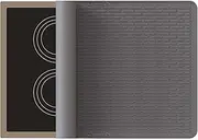 Silicone Stove Top Covers For Electric Stove, 31x21 inch Silicone Stove Top Protector, Flat Electric Stove Top Cover, Glass Top Stove Cover Protector to Prevent Scratching -Grey