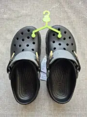 junior Crocs All Terrain Clog Black J5 uk 5 eur 37-38 New Free P&P