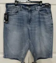 NWT Silver Jeans size 36/13 Grayson classic fit denim jean shorts womens