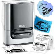 Bluetooth Label Maker PM220, Portable 2" Thermal Printer for Business & Home