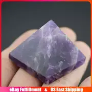 Natural Dream Amethyst Quartz Crystal Pyramid Orgone Energy Stone Tower Healing