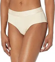 [HUGO] Women's Bold Logo Hipster Cotton Stretch Brief