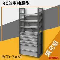 在飛比找樂天市場購物網優惠-樹德SHUTER-RC效率抽屜型 RCD-3A51（擴充組）