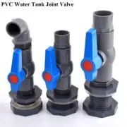 Conector de tubería de drenaje de agua para acuario, válvula de junta de irrigac