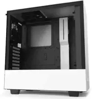 NZXT H510 CA-H510B-W1 Compact Mid-Tower PC Gaming Case - Tempered Glass