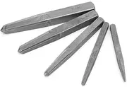 QANYEGN 5 Pcs Straight Fluted Screw Extractor Set, Bolt Screw Extractor, Damaged Screw Extractor for Extracting Broken or Damaged Bolts