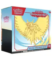 Pokemon Scarlet & Violet Paradox Rift Elite Trainer Box Roaring Moon