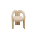 YAON雅居 藝術休閑單椅 客廳家用創意椅子 輕奢風化妝凳子 臥室客廳創意簡約藝術化妝椅子