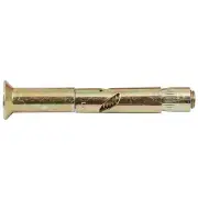 5x Ramset DynaBolt Plus COUNTERSUNK MASONRY ANCHOR, GOLD – 10mmx 75mm Or 100mm
