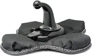 iSaddle Friction Mount Holder for Garmin - Exclusive Portable NonSkid Beanbag Dashboard Friction Mount for Garmin GPS Nuvi Drivesmart Drive Dezl Zumo Driveassist DriveLuxe StreetPilot RV Navigator
