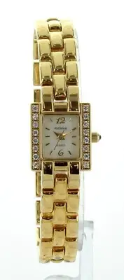 New Old Stock Petit Elgin Women Ladies Watch Gold Tone Square Case Rare ELT025