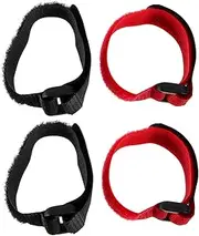 FRCOLOR 4 Pack Anti-Crowing Collar for Roosters Poultry Noise Reducing Neck Band Rooster Collar