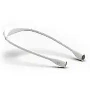 Neck Reading Light LED Rechargeable Hanging Lamp Bed Portable Hands Free Illumination Study Knitting Nighttime Accessory White