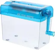 FUNOMOCYA Hand Crank Document Shredder for Home Office Desk Wastebasket Abs Material
