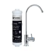 Puretec X4 Water Filter Kit Undersink With High Loop Faucet