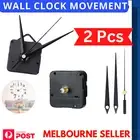 2PCS Silent DIY Quartz Movement Wall Clock Motor Mechanism Repair Kit AU STOCK
