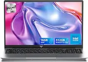 ACEMAGIC Laptop Metal Case 17.3 Inch FHD 16GB DDR4 512GB SSD Notebook in-tel Quad-Core N97