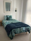 king single bed frame - Living Fusion - Elisha Pine Wood Bed Base